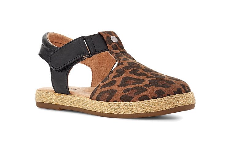 (TD) UGG Emmery Leopard Sandal 'Tan' 1121491T-TAN sold by KicksCrew product image thumbnail 3