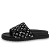 LOUIS VUITTON Miami Mules 'Black Monogram' 1ABFTT sold by KicksCrew