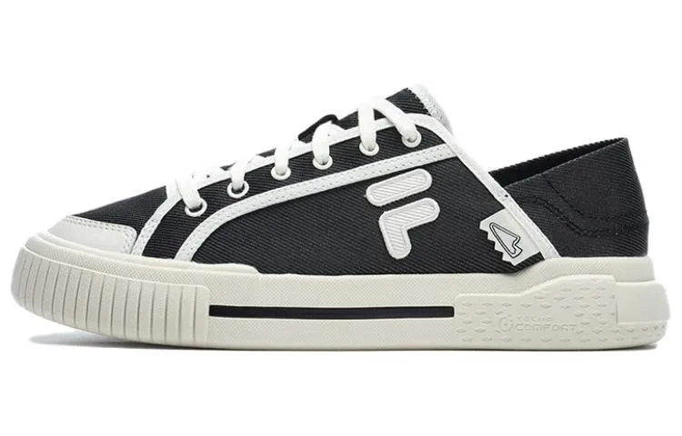 (WMNS) FILA FUSION x Wallride Dx Skate Shoes 'Black White' T12W322101FBG sold by KicksCrew product image thumbnail 2