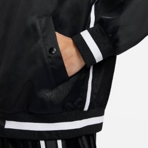 Nike DNA Basketball Jacket 'Black White' FN2725-010 sold by KicksCrew