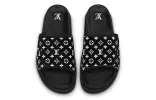 LOUIS VUITTON Miami Mules 'Black Monogram' 1ABFTT sold by KicksCrew
