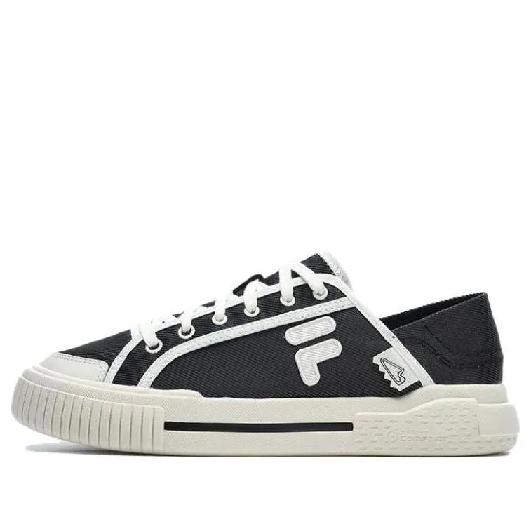 (WMNS) FILA FUSION x Wallride Dx Skate Shoes 'Black White' T12W322101FBG sold by KicksCrew
