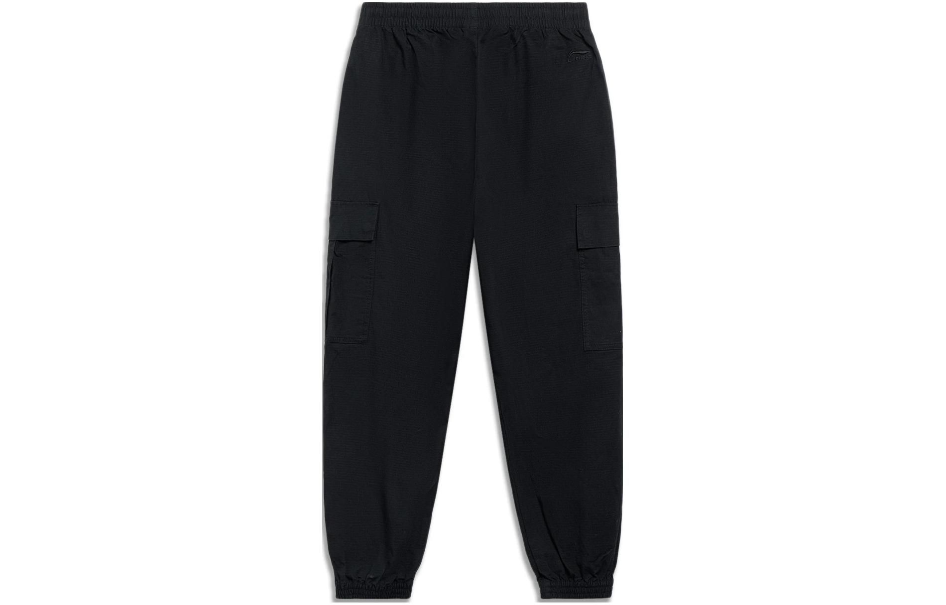 Li-Ning Skateboarding Graphic Joggers Pants 'Black' AKXT021-1 sold by KicksCrew product image thumbnail 2