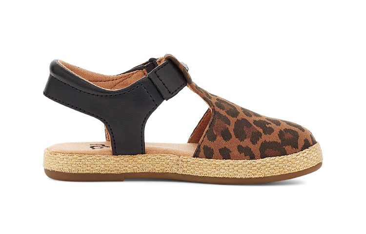 (TD) UGG Emmery Leopard Sandal 'Tan' 1121491T-TAN sold by KicksCrew product image thumbnail 2