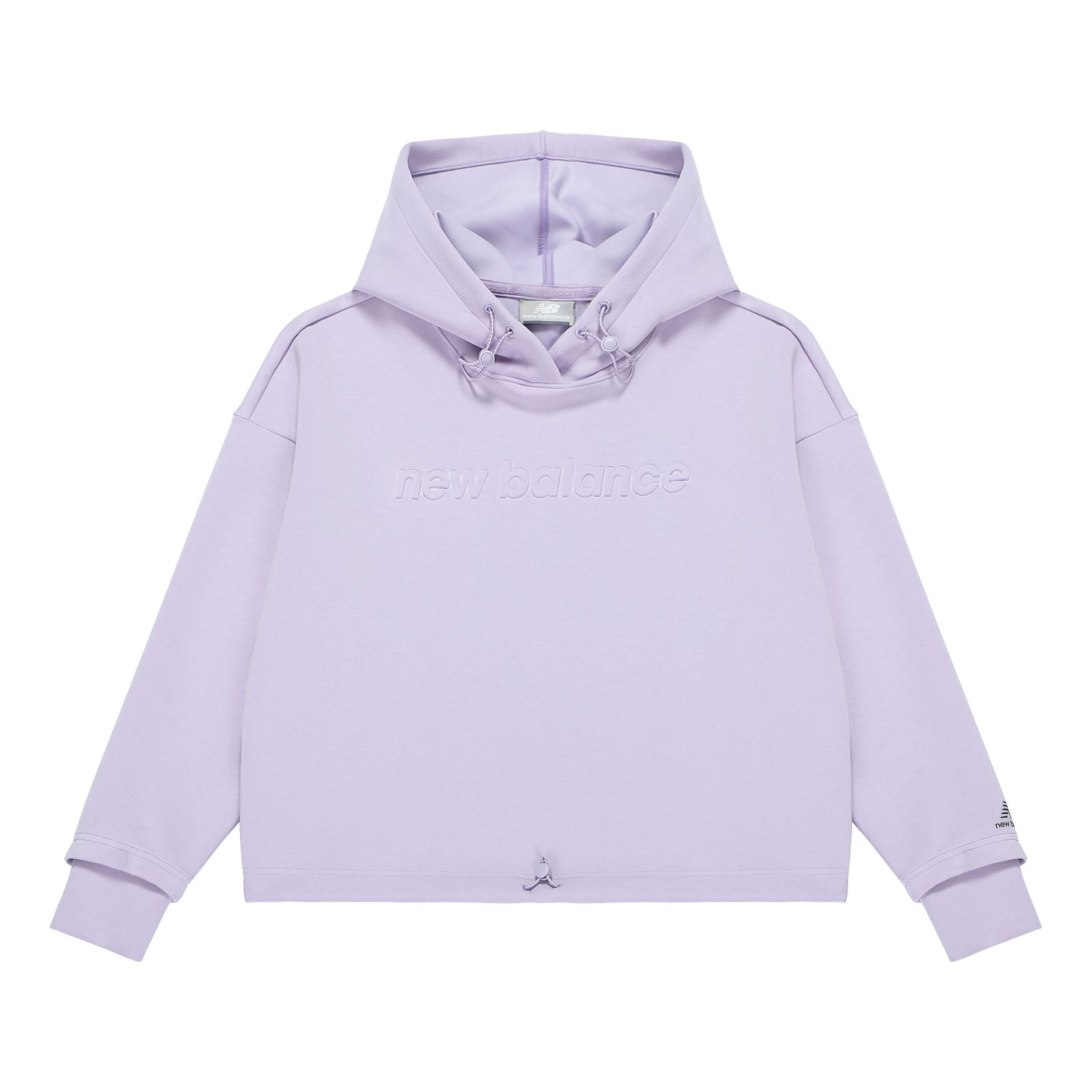 (WMNS) New Balance Casual Logo Hoodie 'Purple' 5CC39742-DV sold by KicksCrew