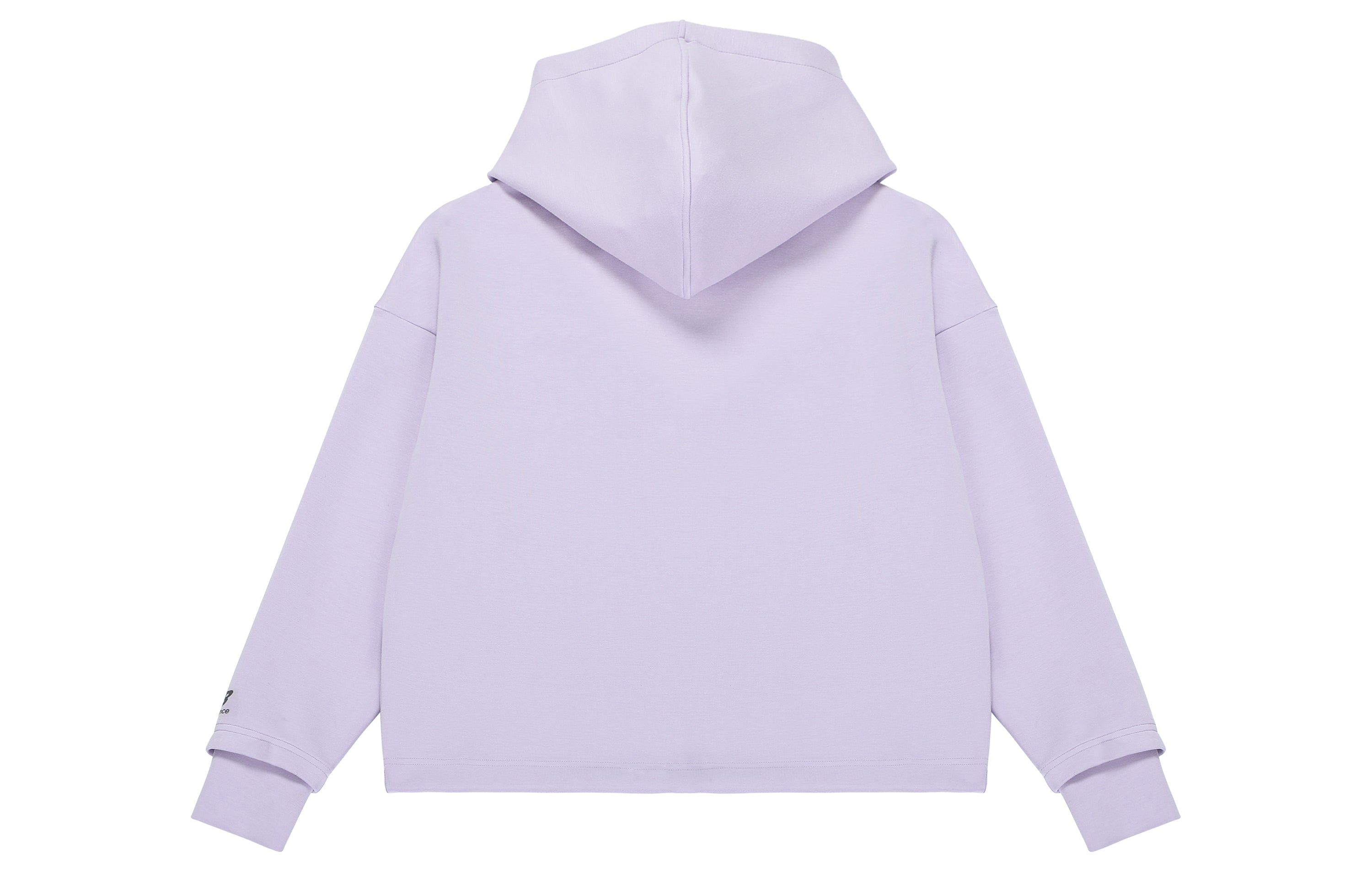 (WMNS) New Balance Casual Logo Hoodie 'Purple' 5CC39742-DV sold by KicksCrew product image thumbnail 2