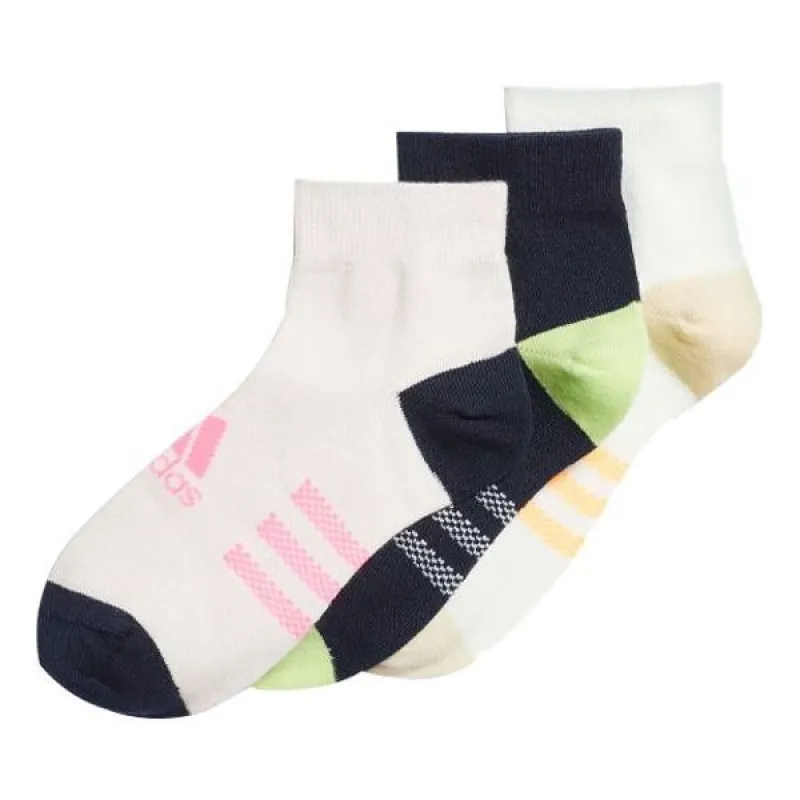adidas Ankle Socks 3 Pairs 'Multi' IK4853 sold by KicksCrew