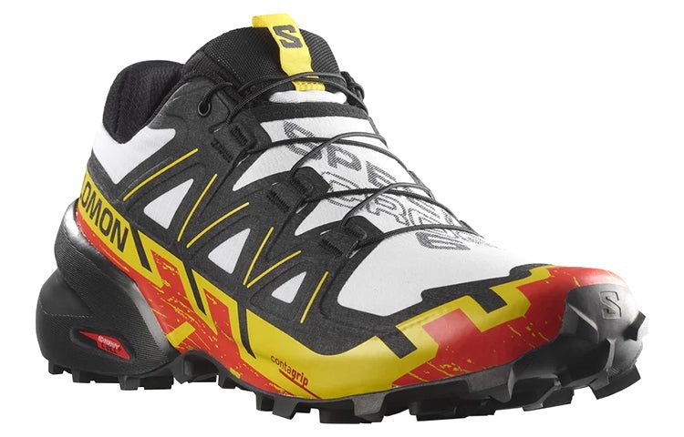 SALOMON Speedcross 6 'Black Yellow White' 417378 sold by KicksCrew product image thumbnail 3