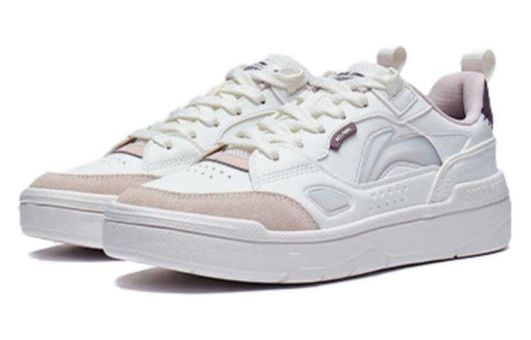 (WMNS) Li-Ning COMMON 80s 'White Grey' AGCT228-2 sold by KicksCrew product image thumbnail 3