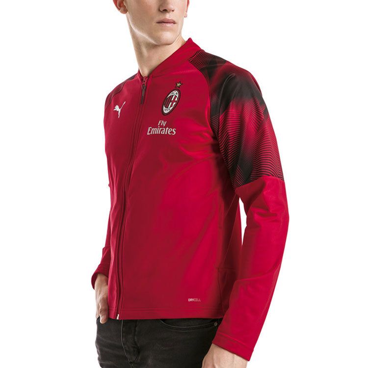 Puma Jersey AC Milan Stadium Poly Jacket 'Red' 754864-02 sold by KicksCrew product image thumbnail 5