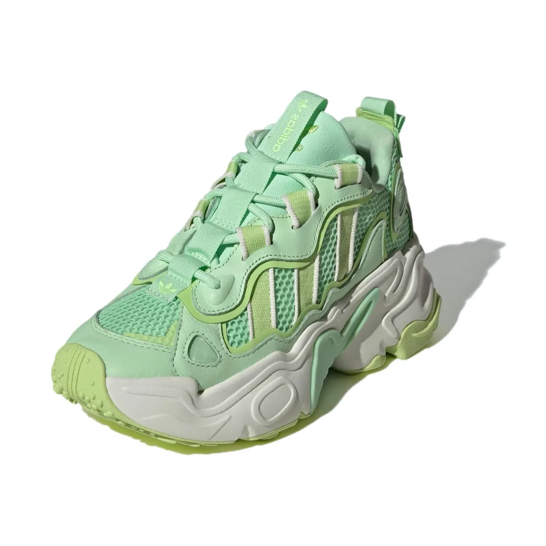 Green　1 WMNS) adidas originals Ozthemis 'Green White' IH0838 | Parallel