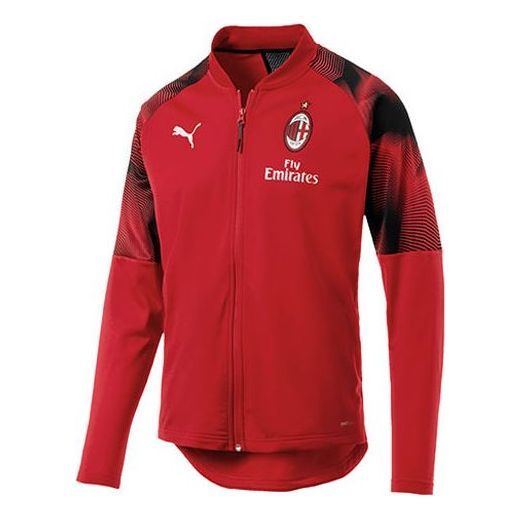 Puma Jersey AC Milan Stadium Poly Jacket 'Red' 754864-02 sold by KicksCrew
