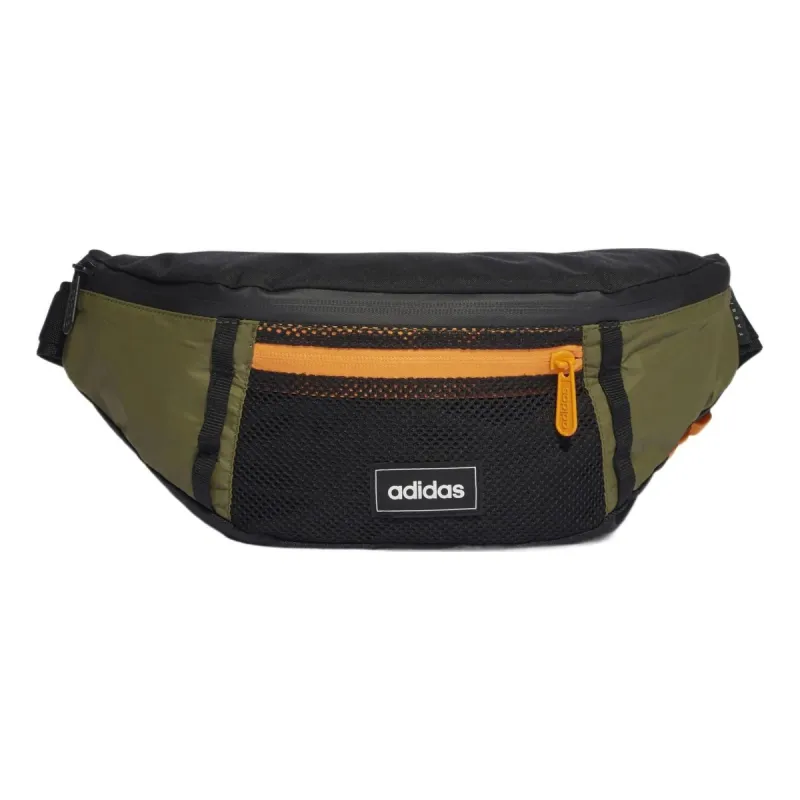 adidas Street Crossbody Bag 'Black Green Orange' HC7196 sold by KicksCrew