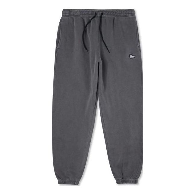 Converse Loose Fit Wearers Left Sneaker Patch Pigment Dyed Pant 'Grey' 10024499-A01 sold by KicksCrew