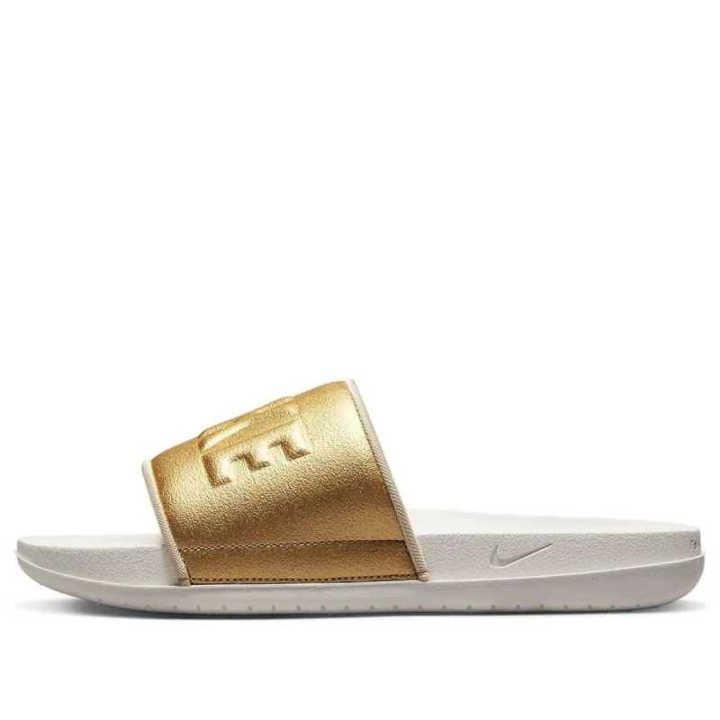 Nike Offcourt Slides 'Gold White' BQ4632-108 sold by KicksCrew