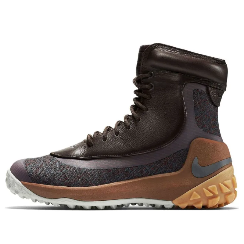 (WMNS) Nike Zoom Kynsi Jacquard Waterproof Boot 'Black Brown' 806978-202 sold by KicksCrew