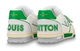 LOUIS VUITTON LV Trainers 'Green Mesh' 1A98UX sold by KicksCrew