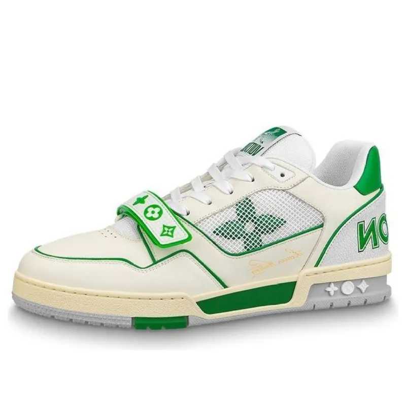 LOUIS VUITTON LV Trainers 'Green Mesh' 1A98UX sold by KicksCrew
