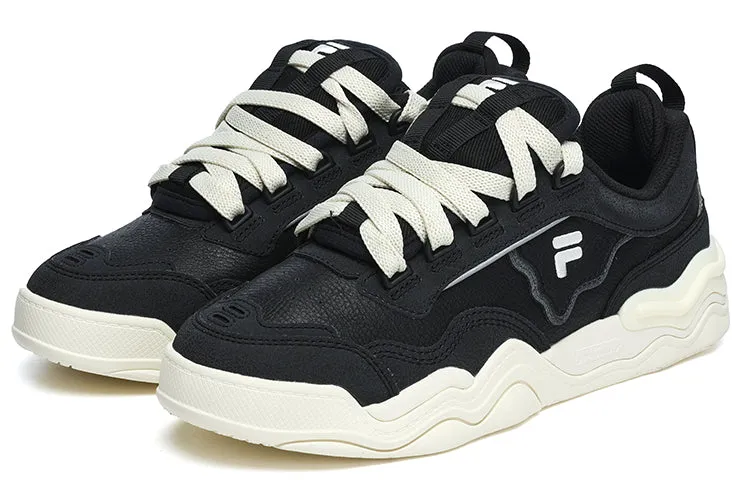 (WMNS) FILA FUSION Kick Sneakers 'Black White' T12W242203FBC sold by KicksCrew product image thumbnail 2