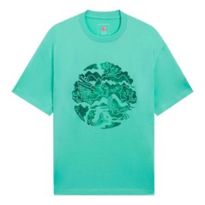 Li-Ning Love Nature Graphic T-shirt 'Mint Green' AHSS167-1 sold by KicksCrew