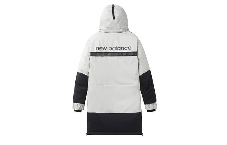 New Balance Winter Down Cotton Jacket 'White Black' NPA44023-BEI sold by KicksCrew product image thumbnail 2