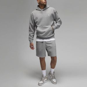 Air Jordan Essentials Fleece Pullover Hoodie 'Grey' FJ7774-091 sold by KicksCrew