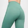 (WMNS) Nike Universa Medium-Support High-Waisted 7/8 Leggings 'Green' DQ5898-362 sold by KicksCrew