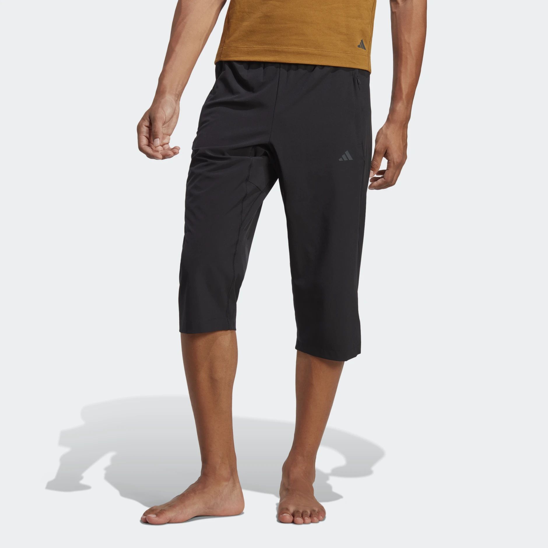 adidas Yoga Training 3/4 Pants 'Black' H44515 sold by KicksCrew product image thumbnail 2