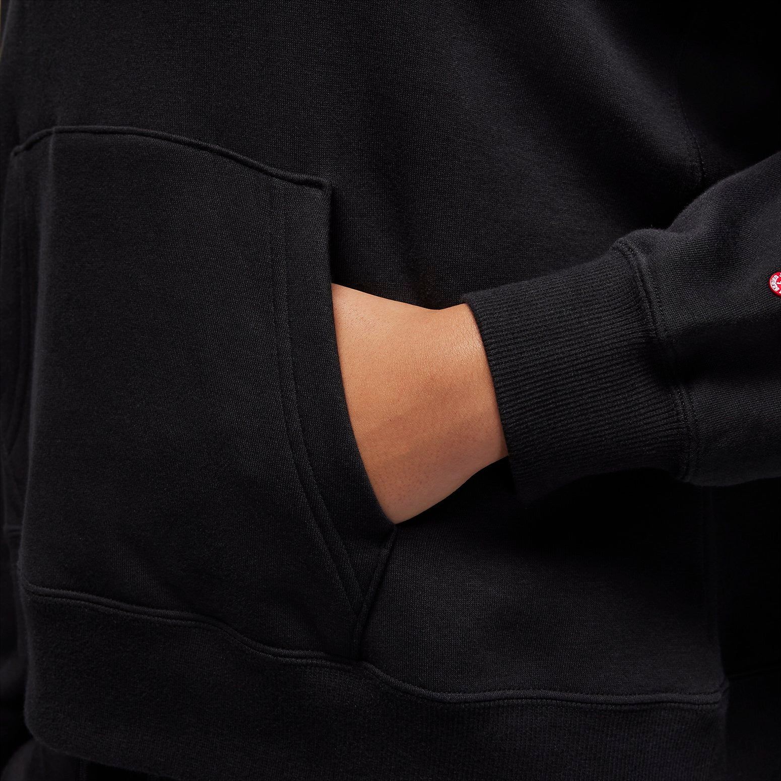 Air Jordan Artist Series by Jordan Moss Brooklyn Fleece Hoodie 'Black' FB5204-010 sold by KicksCrew product image thumbnail 2