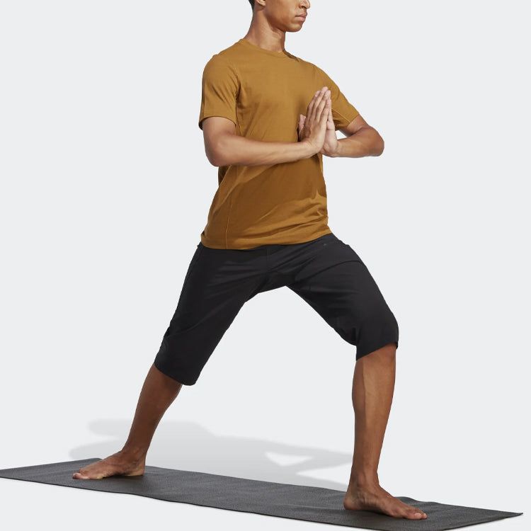 adidas Yoga Training 3/4 Pants 'Black' H44515 sold by KicksCrew product image thumbnail 4