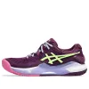 (WMNS) ASICS Gel-Resolution 9 Padel 'Deep Mauve Lime Green' 1042A245-500 sold by KicksCrew