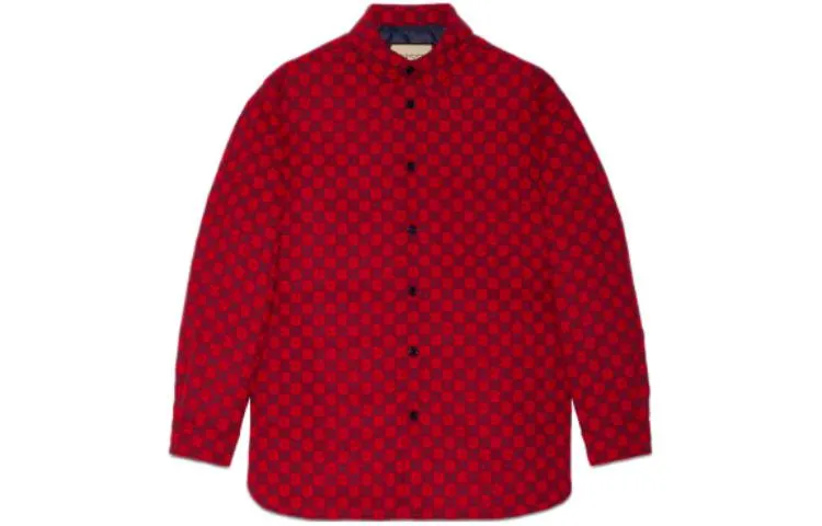 Gucci GG Wool Flannel Padded Overshirt 'Camel Ebony' 762183-ZAPDW-2378 sold by KicksCrew product image thumbnail 5