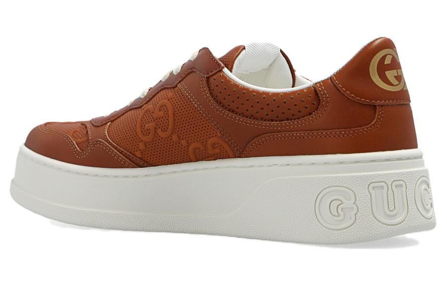 (WMNS) GUCCI Chunky B GG Sneakers 'Brown White' 670408-AABBV-2742 sold by KicksCrew product image thumbnail 5