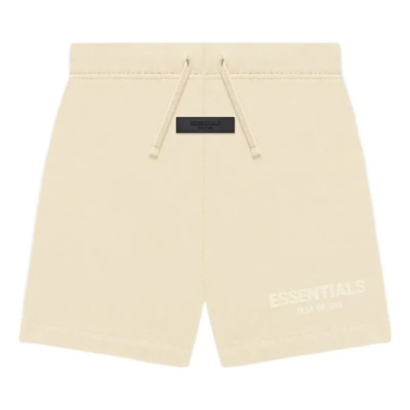 Fear of God Essentials FW22 Sweatshorts 'Egg Shell' FOG-FW22-089 sold by KicksCrew