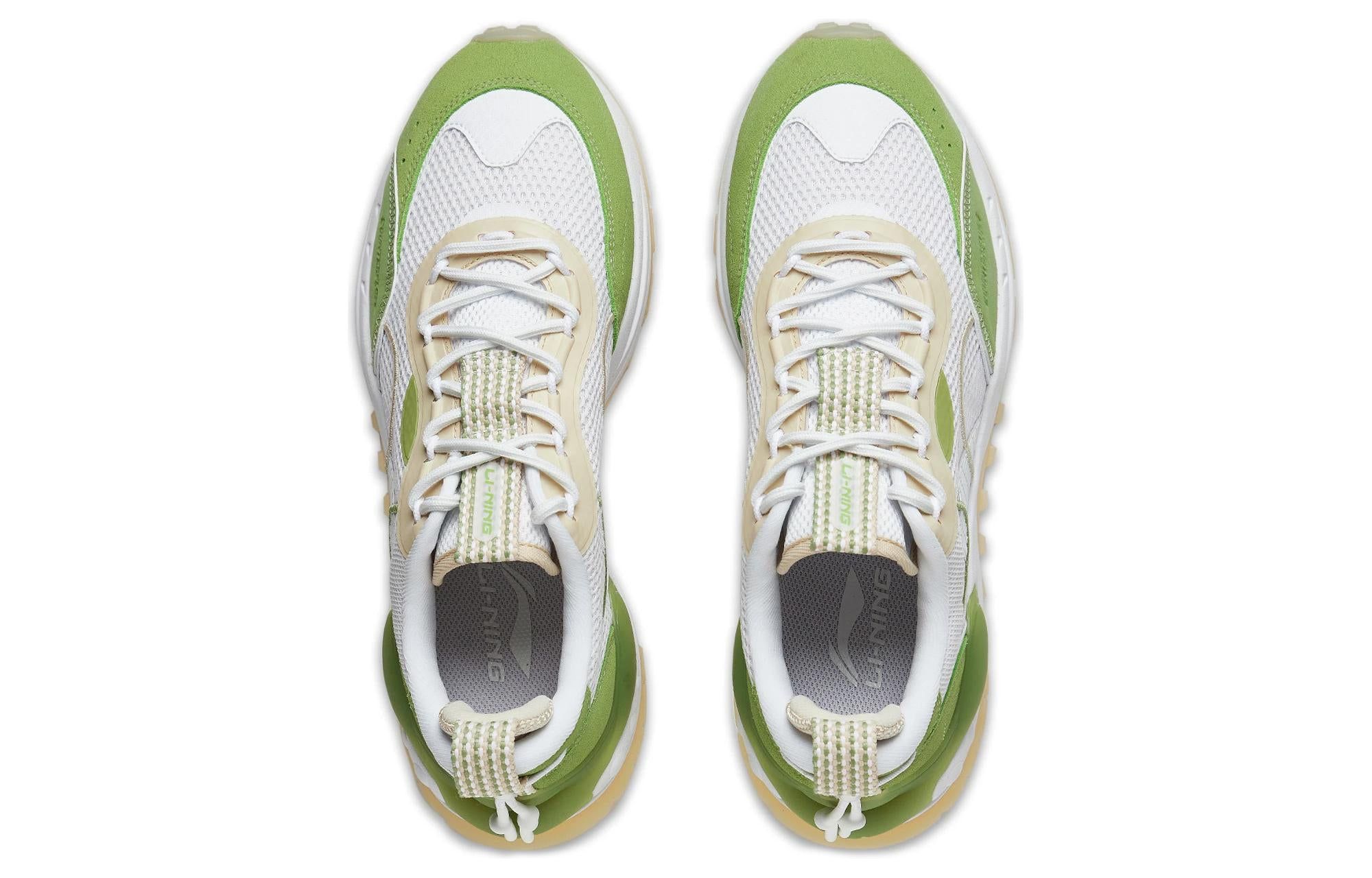 Li-Ning Counterflow Startrails 'White Green' AGLT073-1 sold by KicksCrew product image thumbnail 4