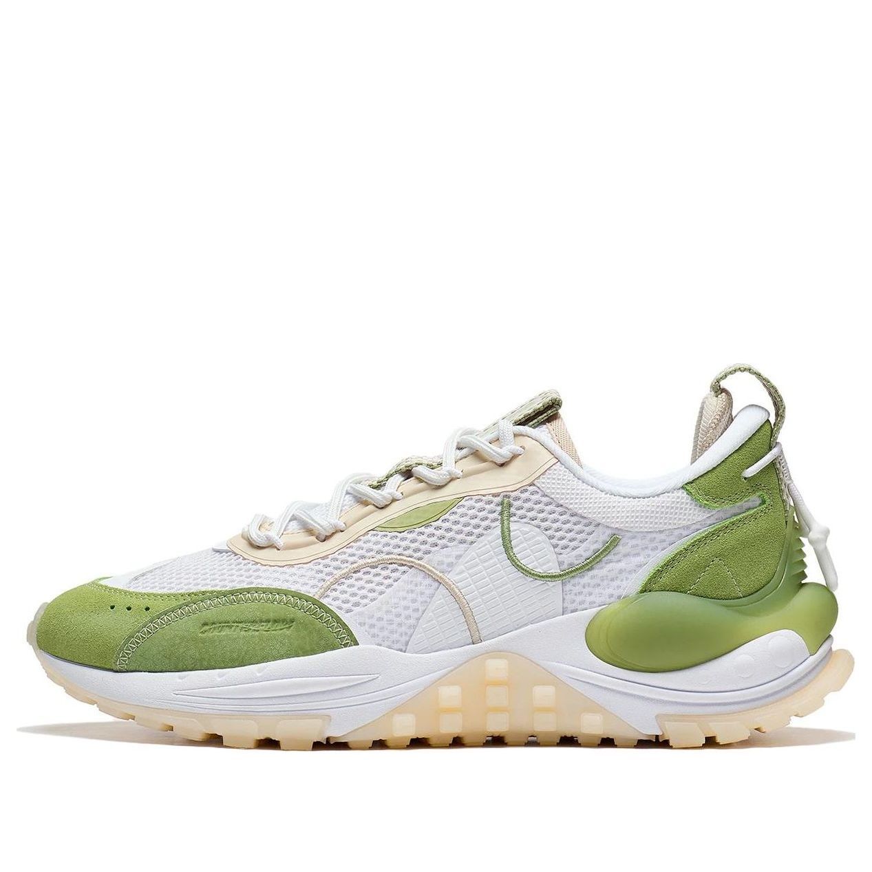 Li-Ning Counterflow Startrails 'White Green' AGLT073-1 sold by KicksCrew