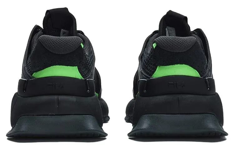(WMNS) FILA INSETTO Sneakers 'Black Green' F12W321103FBD sold by KicksCrew product image thumbnail 3