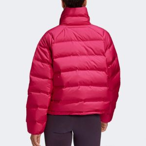 (WMNS) adidas Helionic Relaxed Fit Down Jacket 'Bold Pink' FT2565 sold by KicksCrew