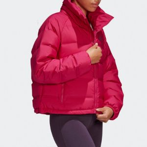 (WMNS) adidas Helionic Relaxed Fit Down Jacket 'Bold Pink' FT2565 sold by KicksCrew