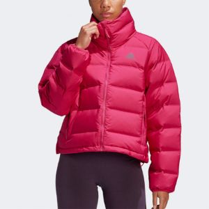 (WMNS) adidas Helionic Relaxed Fit Down Jacket 'Bold Pink' FT2565 sold by KicksCrew