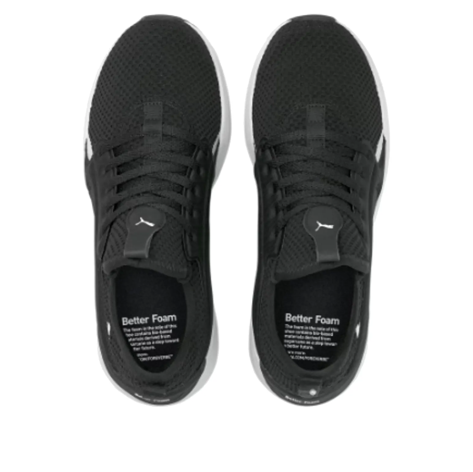 (WMNS) PUMA Better Foam Adore 'Black White' 195338-01 sold by KicksCrew product image thumbnail 4