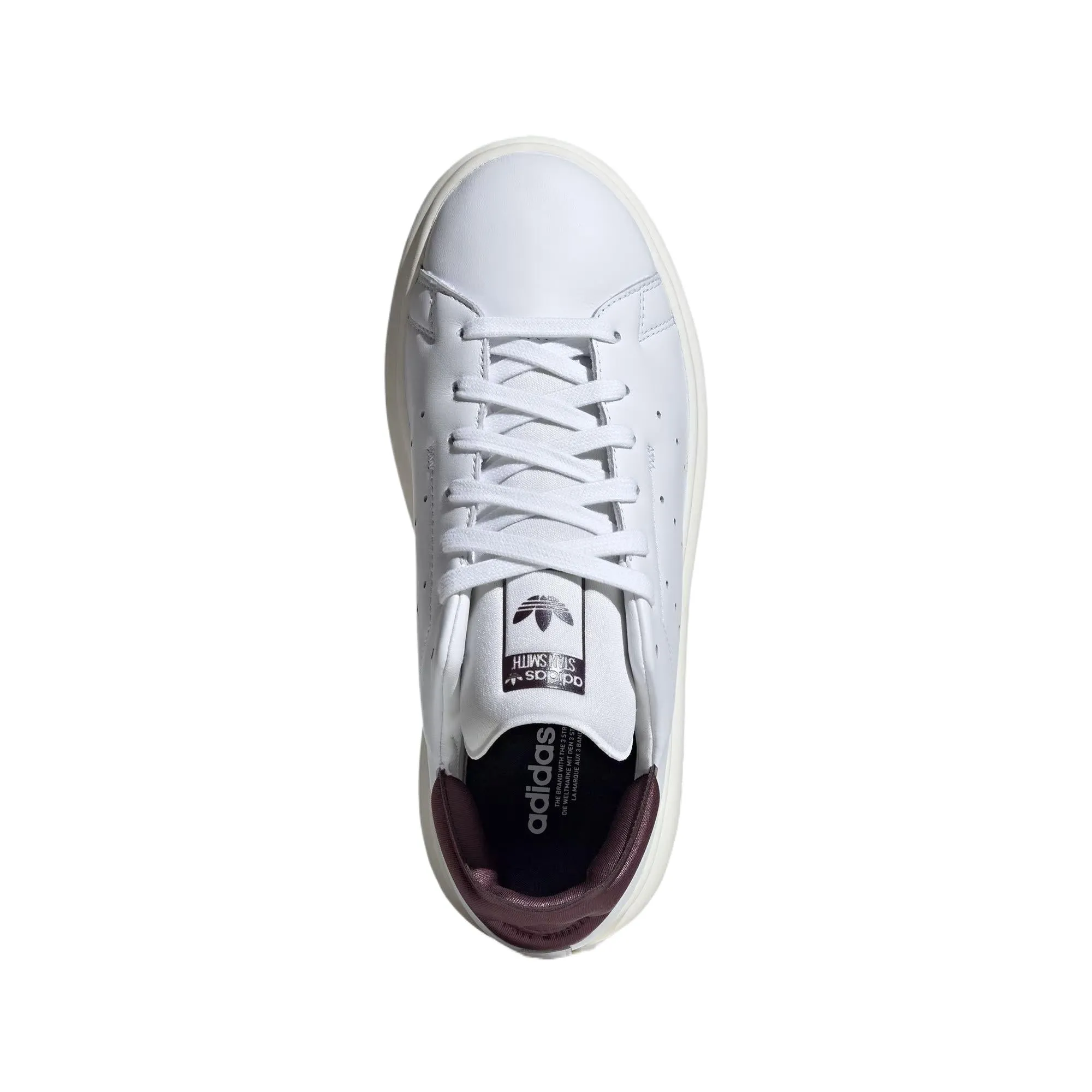 (WMNS) adidas Stan Smith PF 'White Burgundy' IF7012 sold by KicksCrew product image thumbnail 5