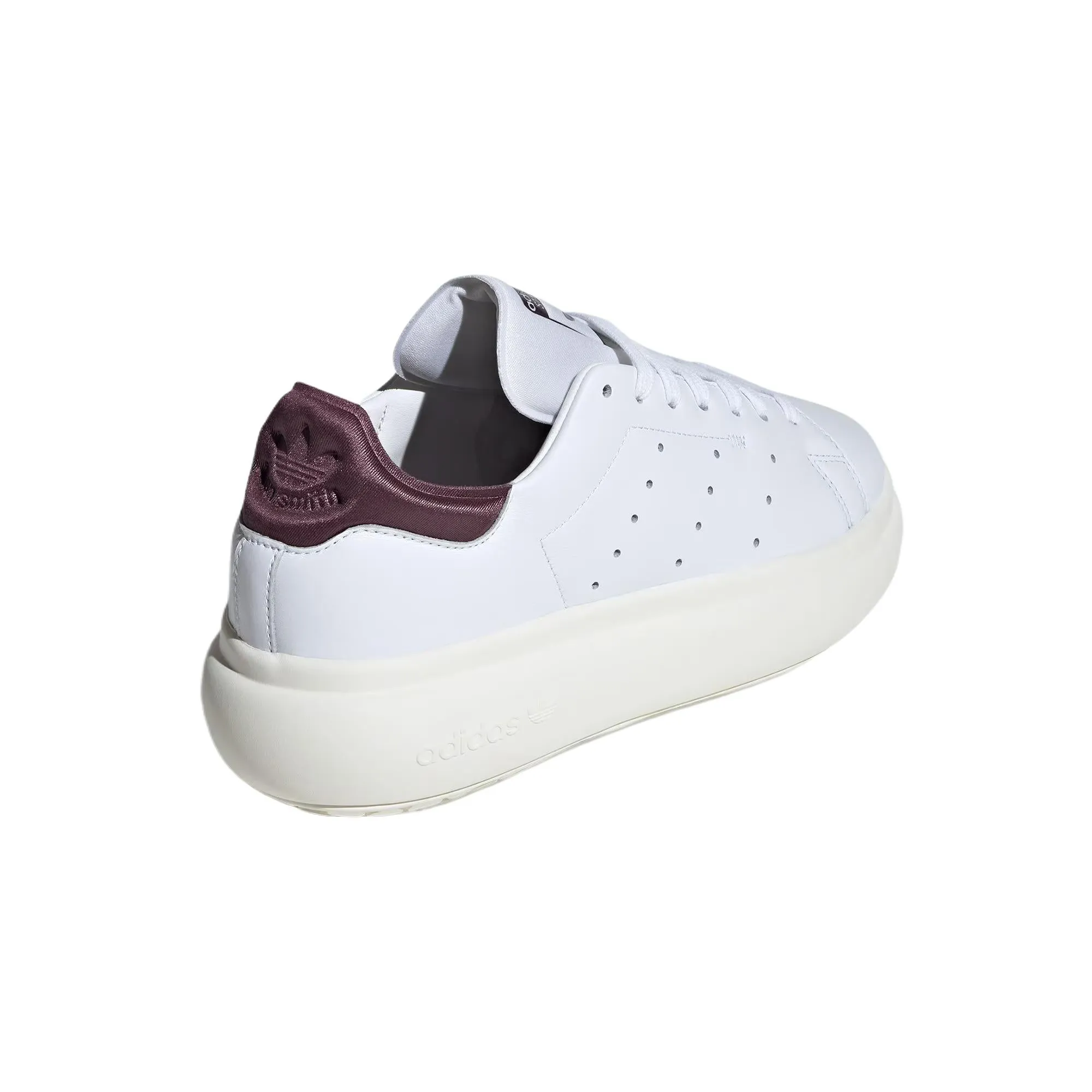 (WMNS) adidas Stan Smith PF 'White Burgundy' IF7012 sold by KicksCrew product image thumbnail 4