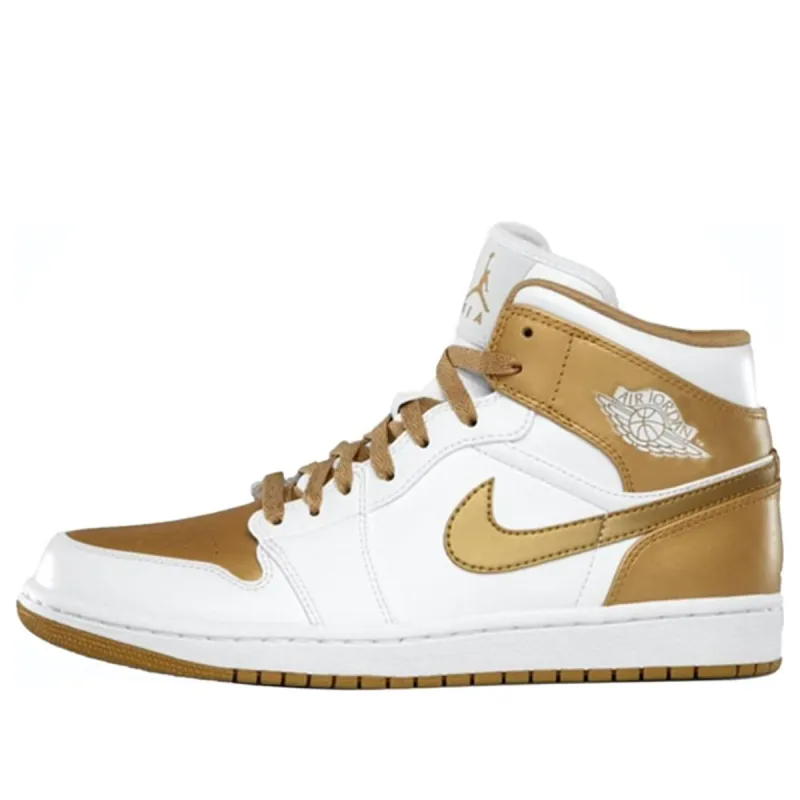 Air Jordan 1 Phat 'White Metallic Gold' 364770-130 sold by KicksCrew
