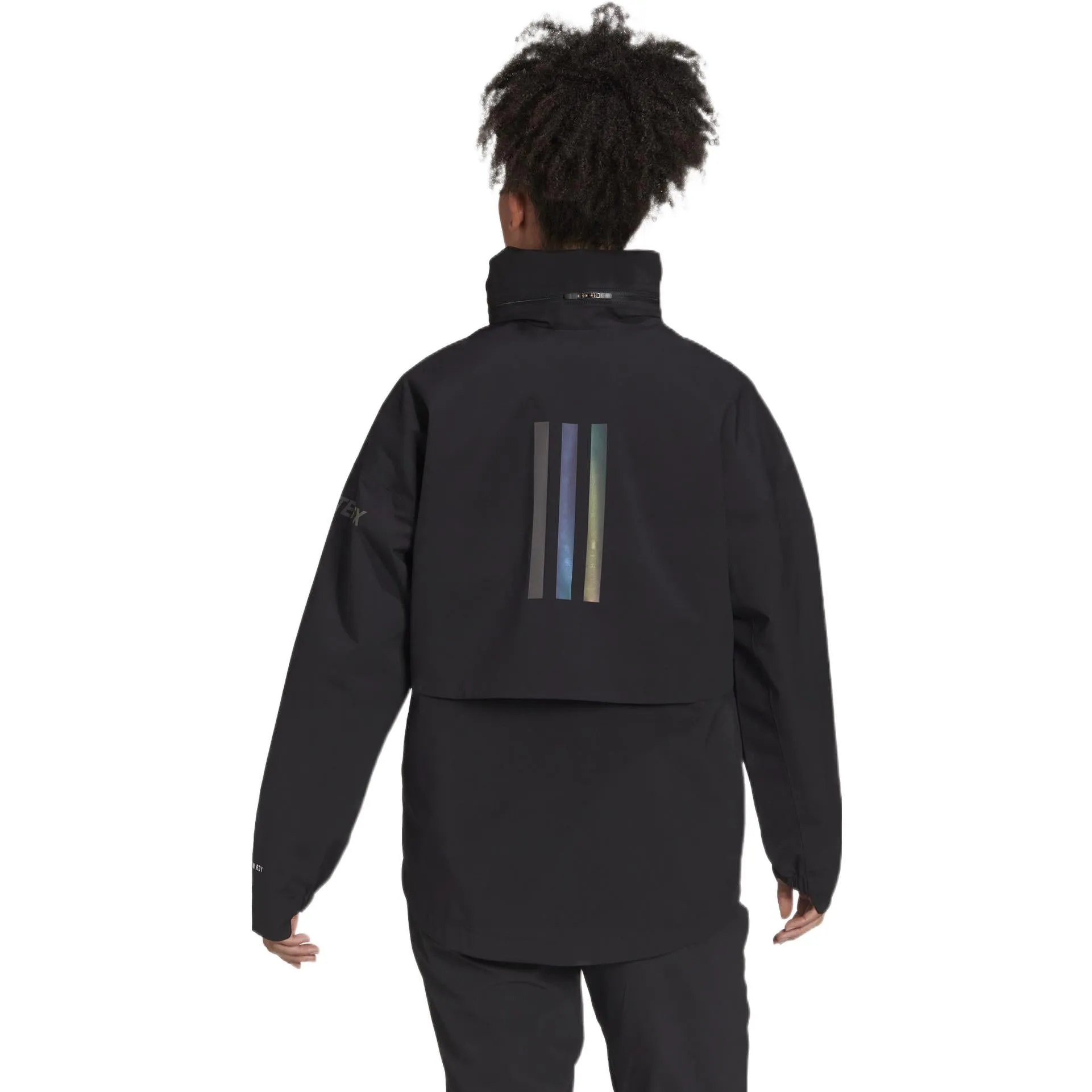 (WMNS) adidas Terrex CT MYSHELTER RAIN.RDY Jacket 'Black' H65706 sold by KicksCrew product image thumbnail 3