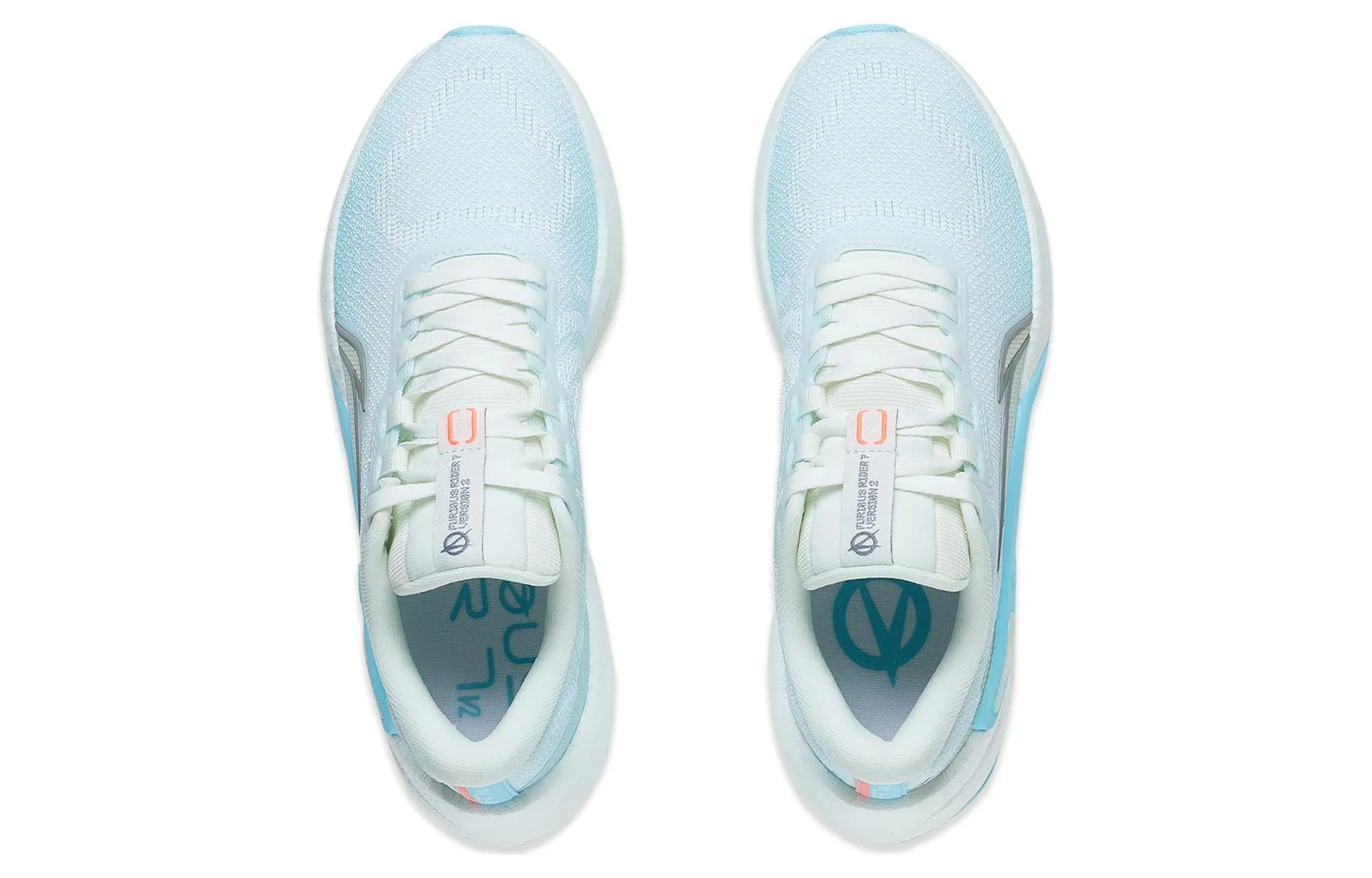 (WMNS) Li-Ning Furious Rider 7.0 V2 'Ice Blue White' ARZT008-2 sold by KicksCrew product image thumbnail 4