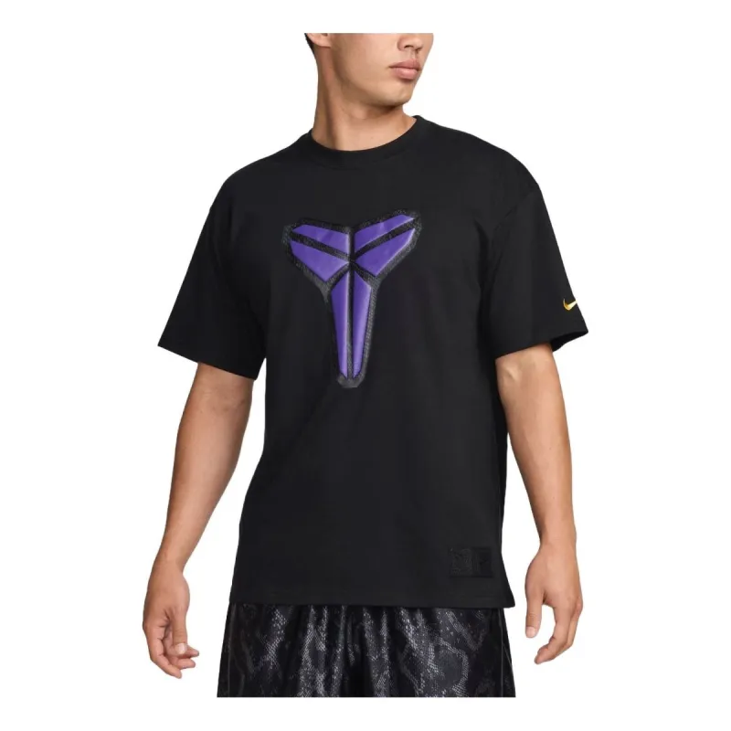 Nike Kobe Max90 Basketball T-shirt Asia Sizing 'Black' FZ8072-010 sold by KicksCrew