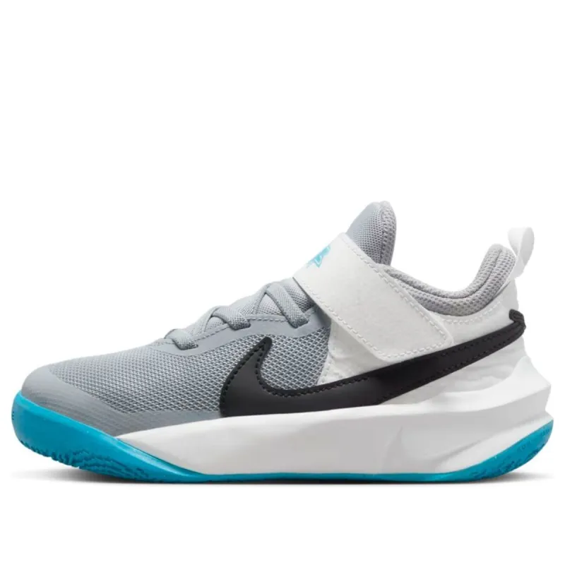 (PS) Nike Team Hustle D 10 'Grey Blue Lightning' CW6736-104 sold by KicksCrew
