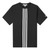 adidas Y-3 Center Front Stripes T-shirt 'Black White' HG6095 sold by KicksCrew