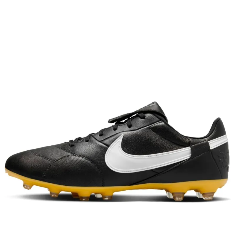 Nike Premier 3 FG 'Black Amarillo' AT5889-005 sold by KicksCrew